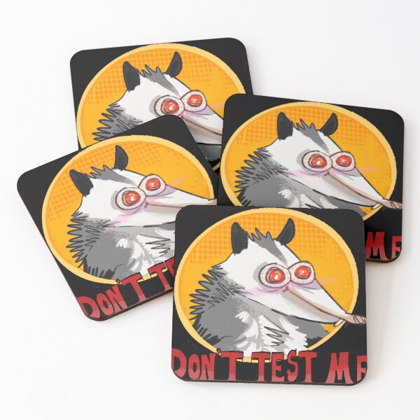 Item preview, Don't Test Me Ayopossum designed and sold by ProfessorBees.