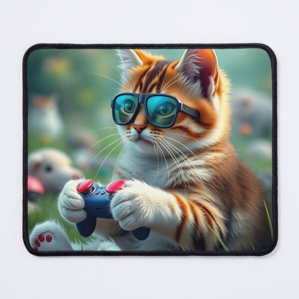 Item preview, Gamer Pet Pattern #3 designed and sold by Kaleidoscope Print.