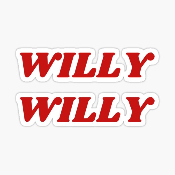 Brockhampton-Willy Willy Sticker