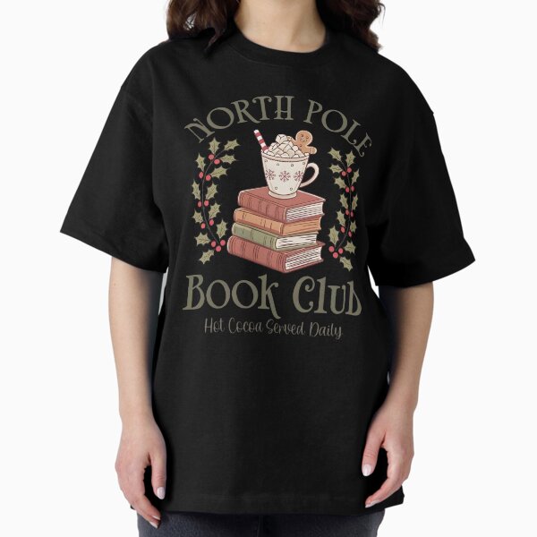 Item preview, North Pole Book Club Crewneck, Christmas Books designed and sold by Masonbaxter.