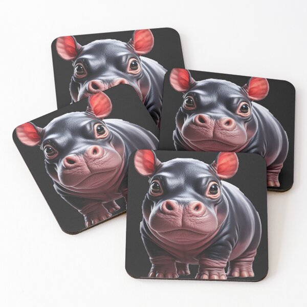 Item preview, Baby Hippo - Moo Deng designed and sold by Shiwwa.