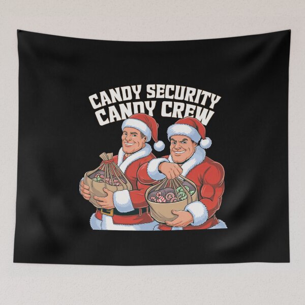Item preview, Candy Security Candy Crew - Sweet Holiday - Muscle Santas designed and sold by GRABAPSHOP.