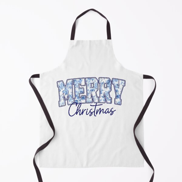 Item preview, Grand Millennial Coquette Christmas, Blue Toile Merry Christmas designed and sold by Denniscarter.