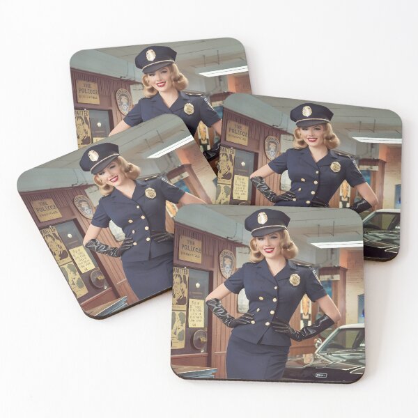Item preview, Pin Up Police Woman designed and sold by Dilwish5.