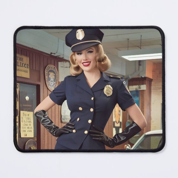 Item preview, Pin Up Police Woman designed and sold by Dilwish5.
