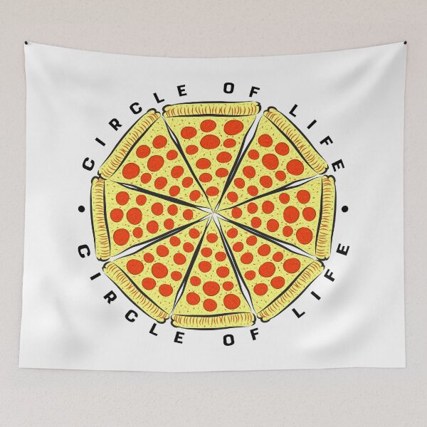 Item preview, Pizza Lovers Circle of life designed and sold by Músico Ilustre.