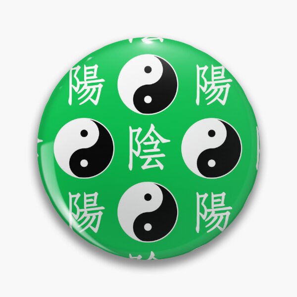Item preview, Green Zen Yinyang Pattern Design designed and sold by PatternTitan.