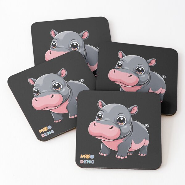 Item preview, Baby Hippo - Moo Deng designed and sold by Shiwwa.
