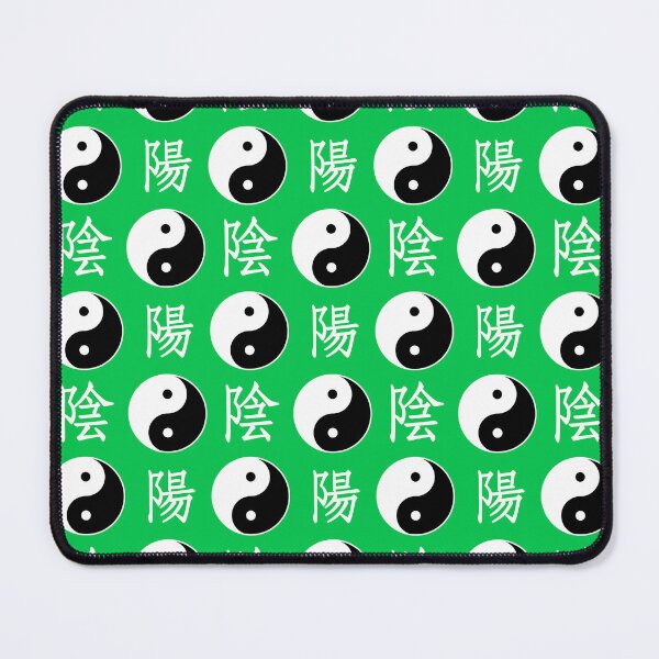 Item preview, Green Zen Yinyang Pattern Design designed and sold by PatternTitan.