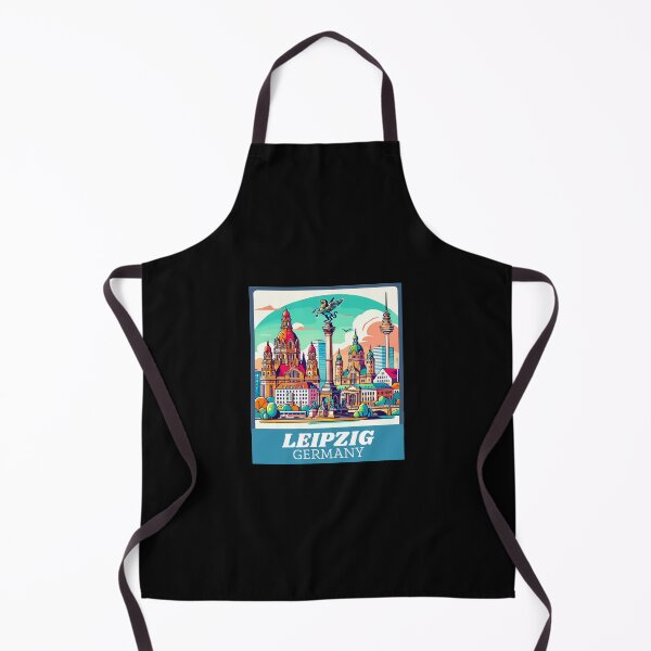 Item preview, Retro Leipzig Skyline  designed and sold by MaateoDesign.