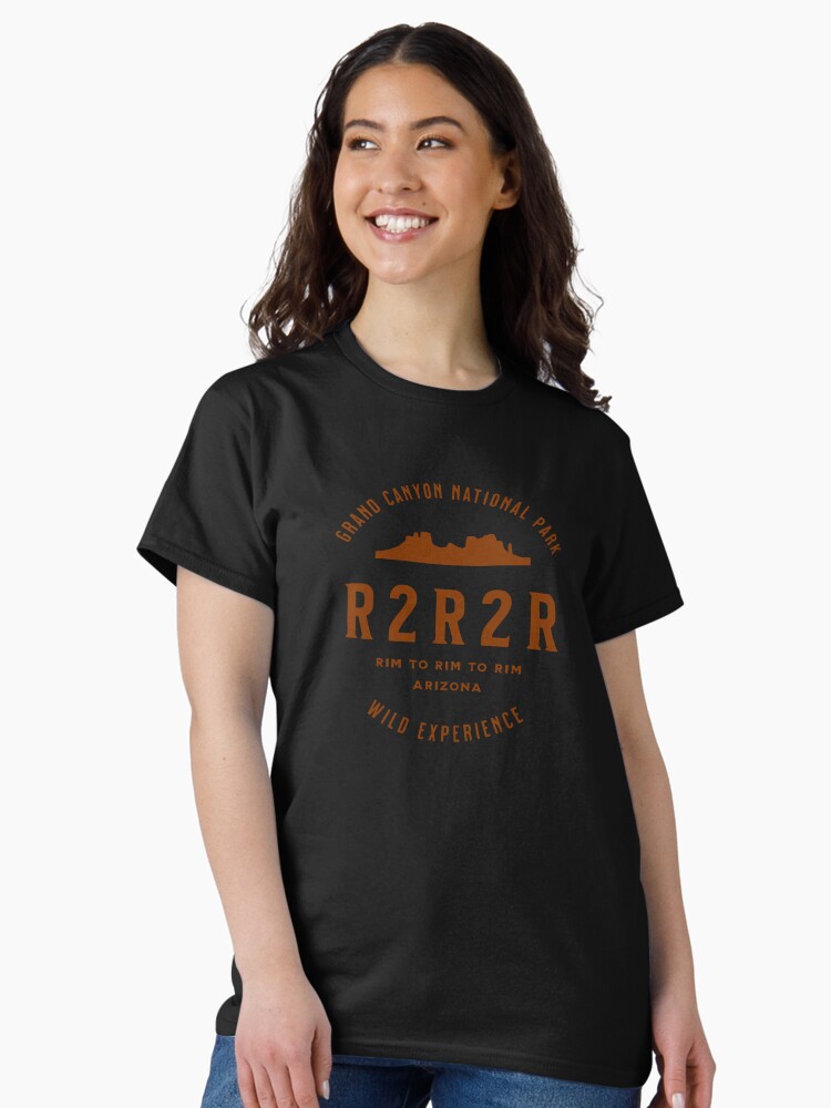 Thumbnail 1 of 7, Classic T-Shirt, Rim to Rim to Rim Grand Canyon - Arizona designed and sold by wildexperience.