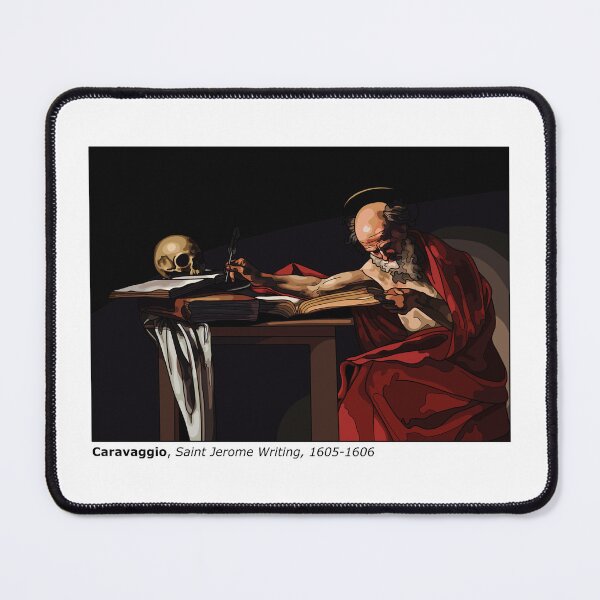 Item preview, Caravaggio, Saint Jerome Writing designed and sold by Larrenda.