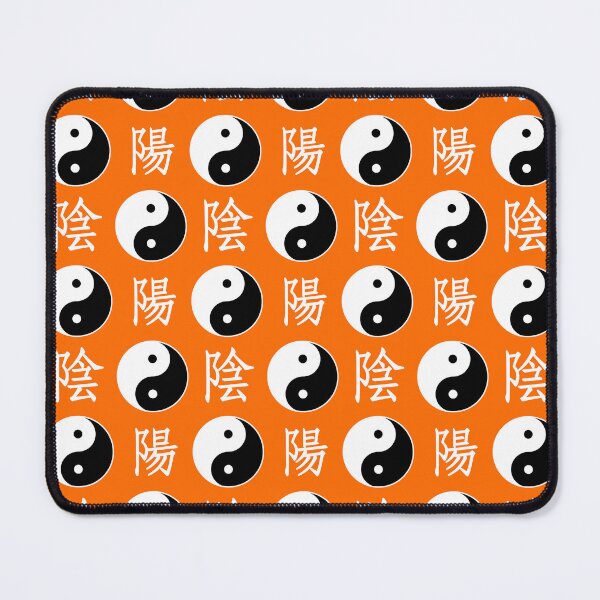 Item preview, Orange Zen Yinyang Pattern Design designed and sold by PatternTitan.