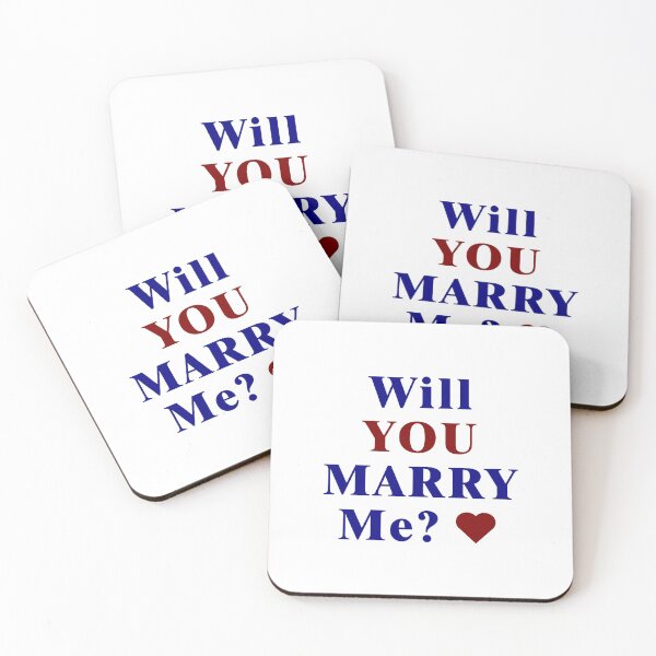 Item preview, Will YOU MARRY Me?  Blue and Red Font designed and sold by AASparksDesigns.