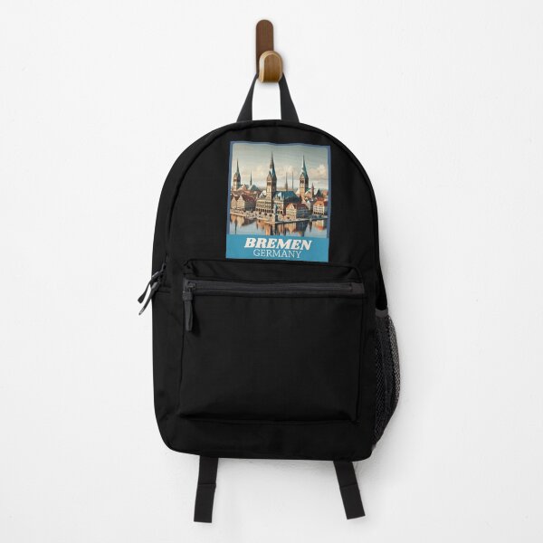 Item preview, Retro Bremen Skyline designed and sold by MaateoDesign.