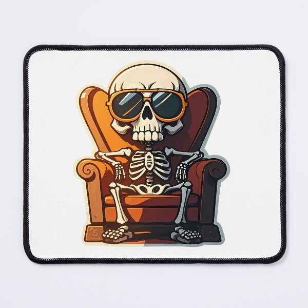 Item preview, Handsome skull wearing sunglasses designed and sold by JumpLoe.