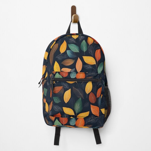 Item preview, Colorful Leaves Pattern designed and sold by NicolasGlowArt.