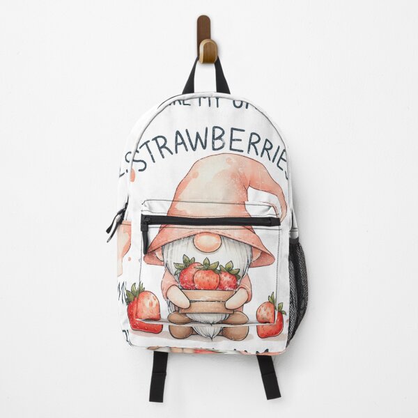 Item preview, Strawberries Are My Jam Gnome designed and sold by WanderlustCoCo.