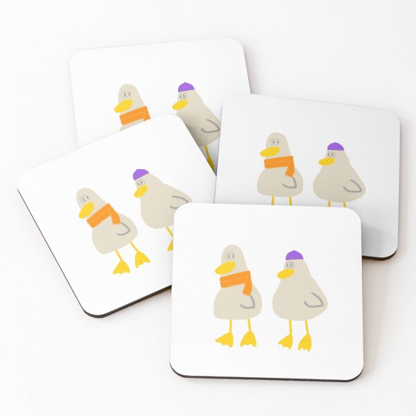 Item preview, cute duck couple designed and sold by Googo.