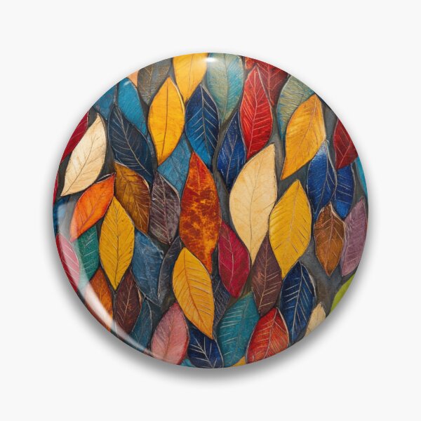 Item preview, Colorful Autumn Leaves Pattern designed and sold by NicolasGlowArt.