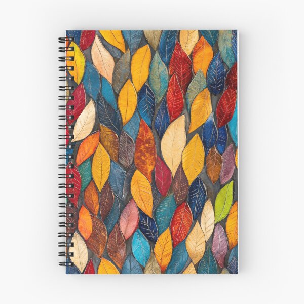 Item preview, Colorful Autumn Leaves Pattern designed and sold by NicolasGlowArt.