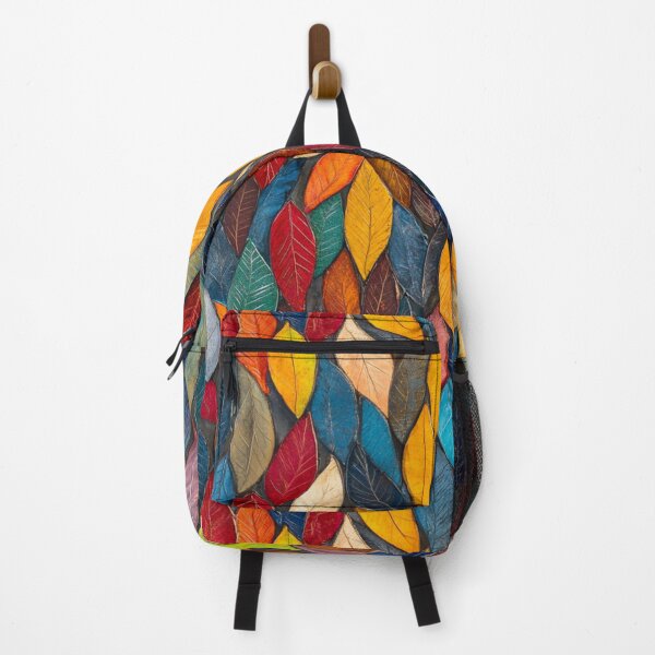 Item preview, Colorful Autumn Leaves Pattern designed and sold by NicolasGlowArt.