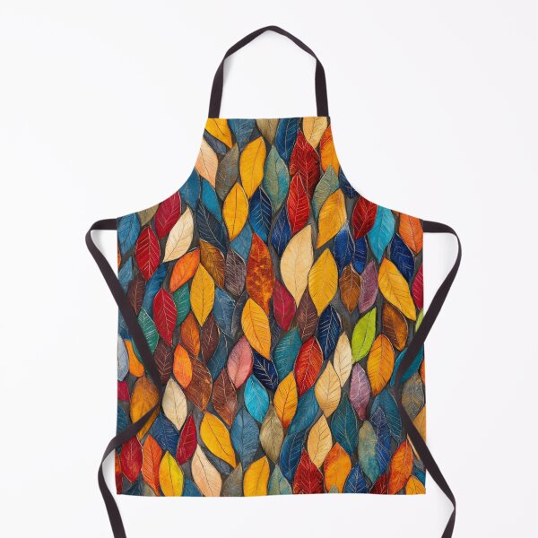 Item preview, Colorful Autumn Leaves Pattern designed and sold by NicolasGlowArt.