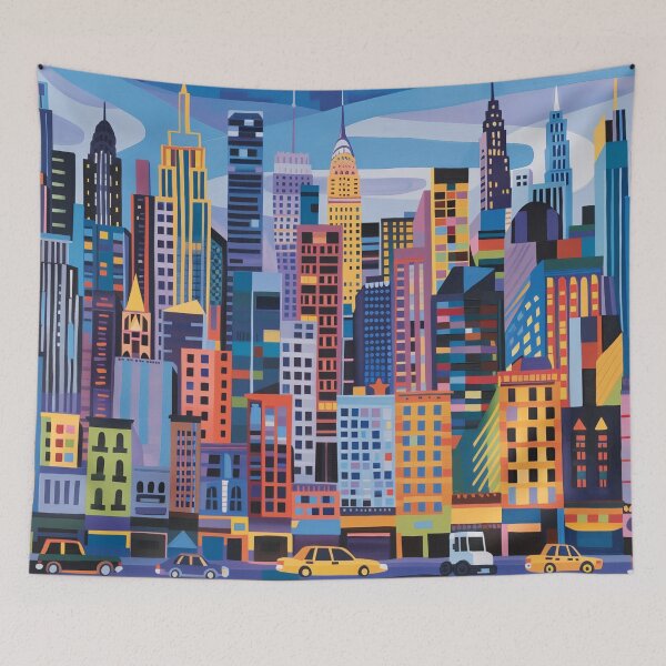 Item preview, New York City NYC Cityscape designed and sold by IkiruCo.