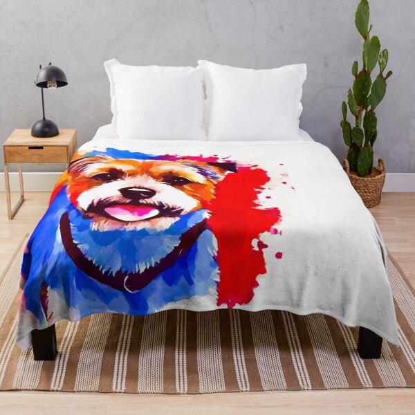 Item preview, Border Terrier (digital painting) designed and sold by shrolts.