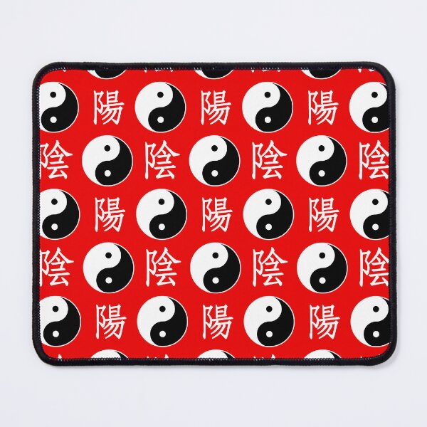 Item preview, Red Zen Yinyang Pattern Design designed and sold by PatternTitan.