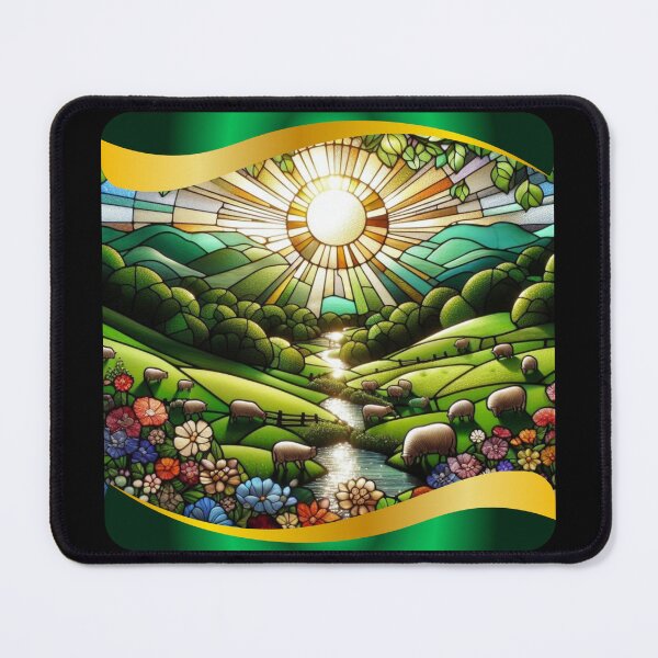 Item preview, Stained Glass Pastures designed and sold by Vast-Designs.