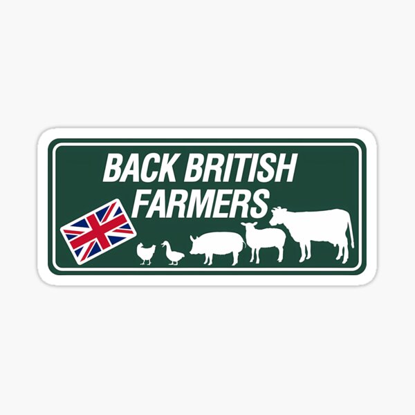 Item preview, Back British Farming designed and sold by Jaxym.