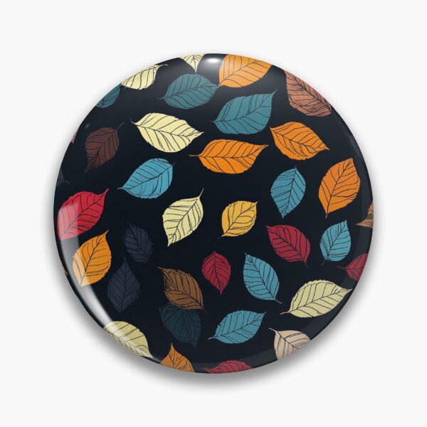 Item preview, Autumn Leaves Colorful Pattern designed and sold by NicolasGlowArt.