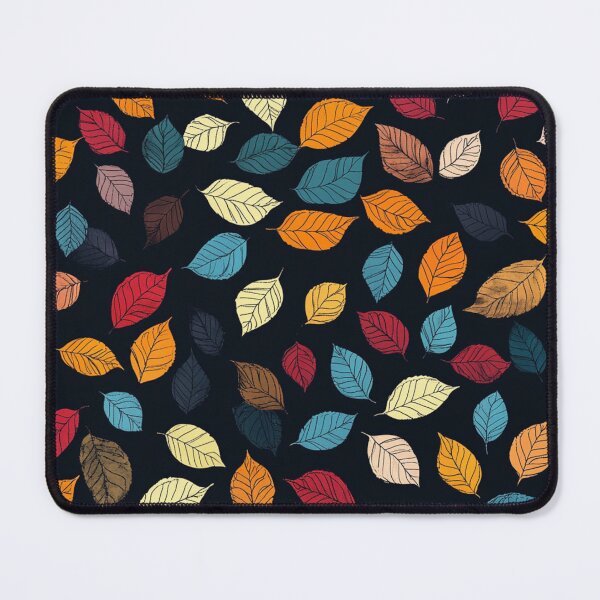Item preview, Autumn Leaves Colorful Pattern designed and sold by NicolasGlowArt.