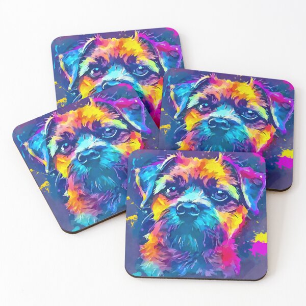 Item preview, Border Terrier (digital painting) designed and sold by shrolts.