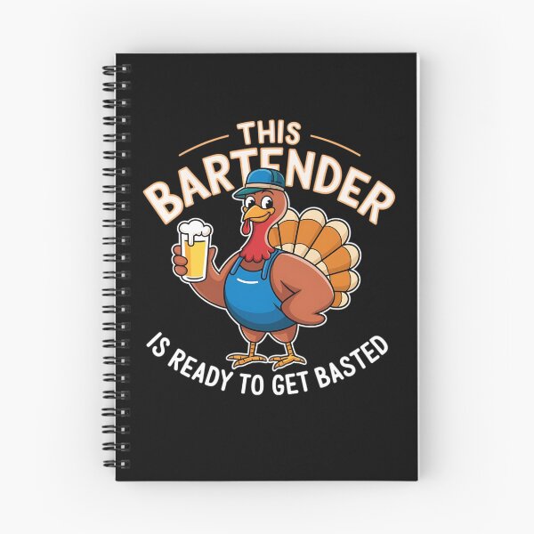 Item preview, Divertido pavo camarero del Día de Acción de Gracias "listo para bañarse" Humor festivo designed and sold by ChalaDesign.