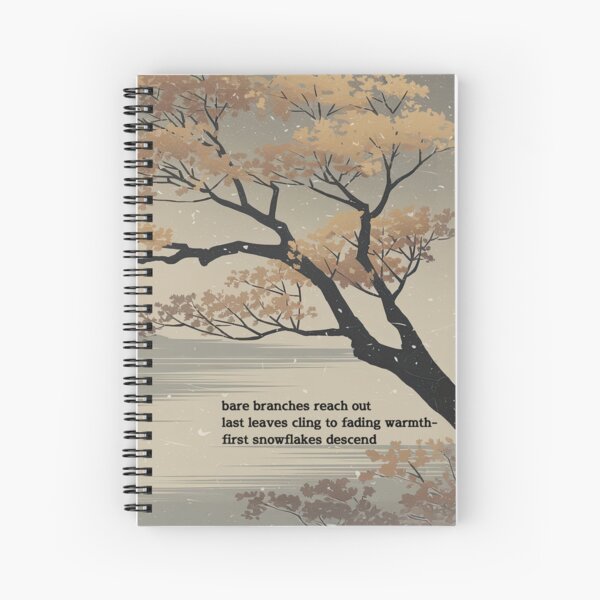 Item preview, Haiga Poetry - Japanese Landscape with Haiku designed and sold by jeasolar.