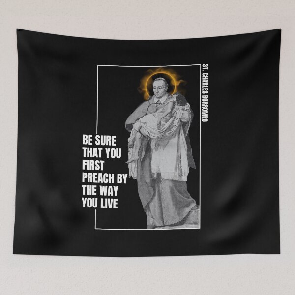 Item preview, St Charles Borromeo - Dark Edition designed and sold by UB--Designs.