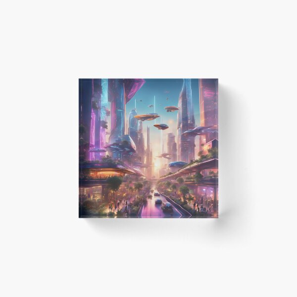 Item preview,  future city designed and sold by kansstz.