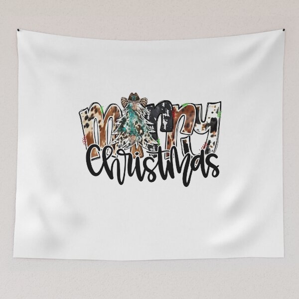 Item preview, Western Merry Christmas, Howdy Christmas, Turquoise designed and sold by Denniscarter.