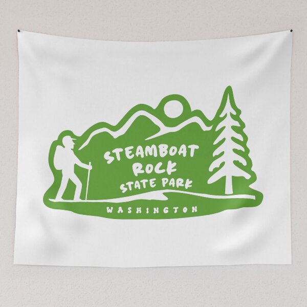 Item preview, Steamboat Rock State Park Washington Hiker designed and sold by bivenart.