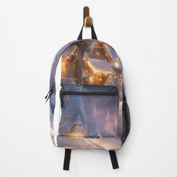 Item preview, Fantasy Winter Ancient Citidel Scenic surrounded by nature (silvergoldvisionary) designed and sold by SGVisionary.