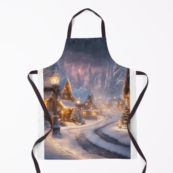 Item preview, Fantasy Winter Ancient Citidel Scenic surrounded by nature (silvergoldvisionary) designed and sold by SGVisionary.