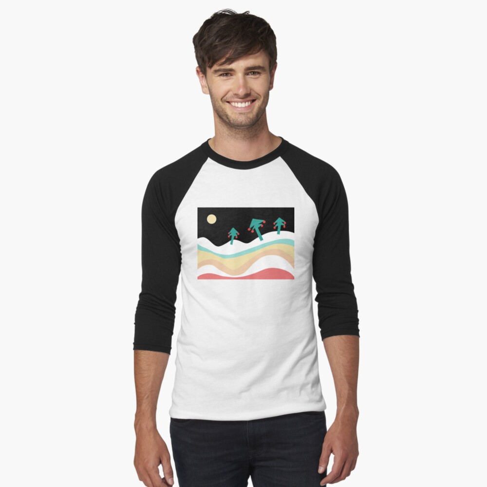 Item preview, Baseball ¾ Sleeve T-Shirt designed and sold by jpandsusan.