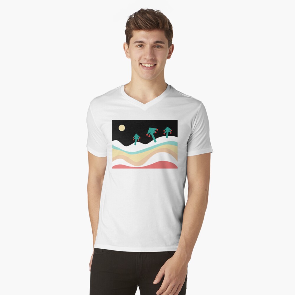 Item preview, V-Neck T-Shirt designed and sold by jpandsusan.