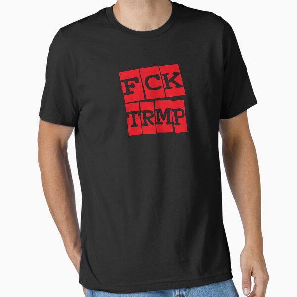 Artikel-Vorschau von FCK TRMP  - Premium Shirt I Donald Trump I USA I Gegen Rechts I Präsident I Harris I Gegen Rassismus, designt und verkauft von VoiceStreetwear.