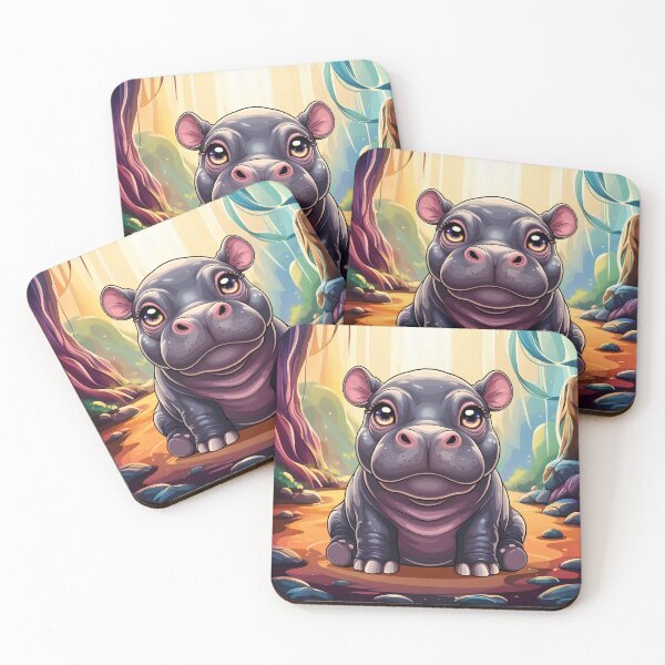 Item preview, Baby Hippo - Moo Deng designed and sold by Shiwwa.