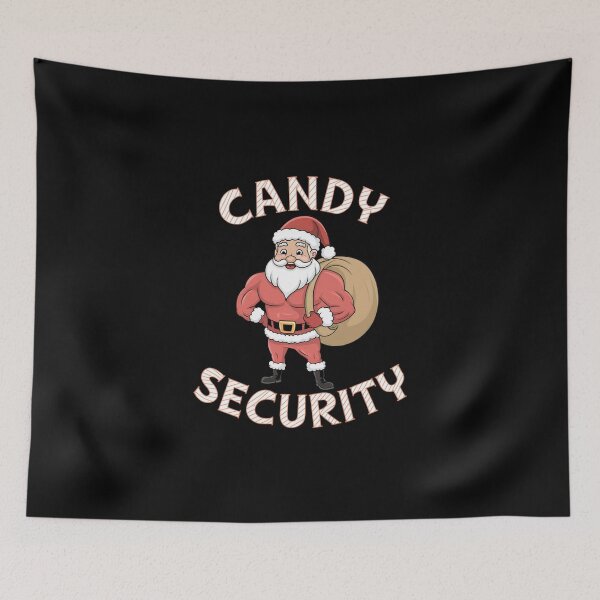 Item preview, Candy Security Candy Crew - Sweet Holiday - Muscle Santa designed and sold by GRABAPSHOP.