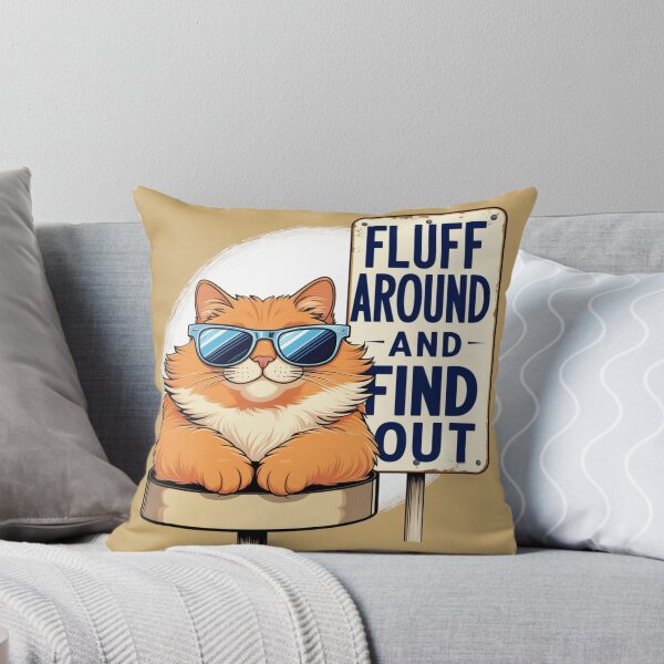 Item preview, Fluff around and find out cat design designed and sold by Tuczykson.