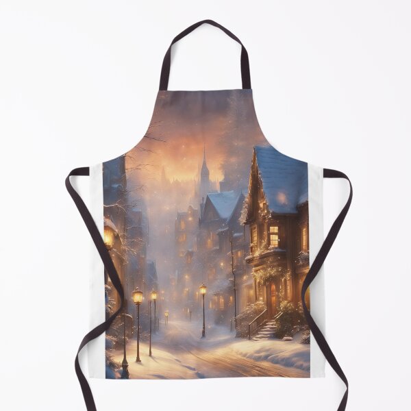 Item preview, Fantasy Winter Ancient Citidel Scenic surrounded by nature (silvergoldvisionary) designed and sold by SGVisionary.